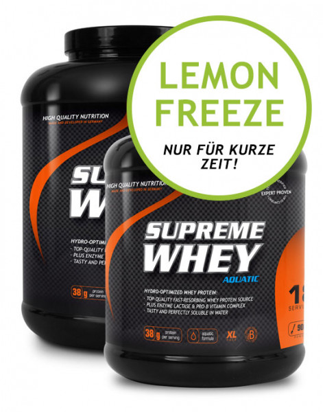 Supreme Whey - Lemon Freeze
