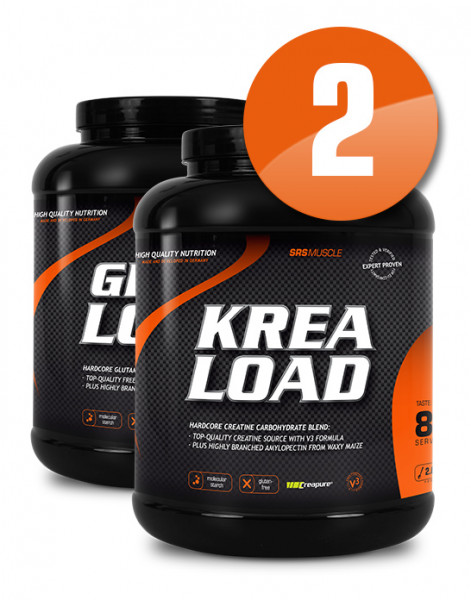 Set aus Krea Load + Gluta Load